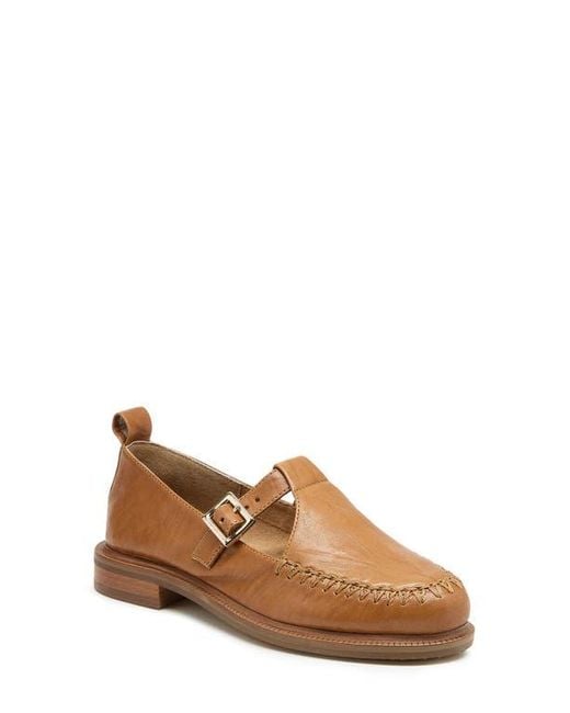 Kelsi Dagger Brooklyn Brown Lou Mary Jane Loafer