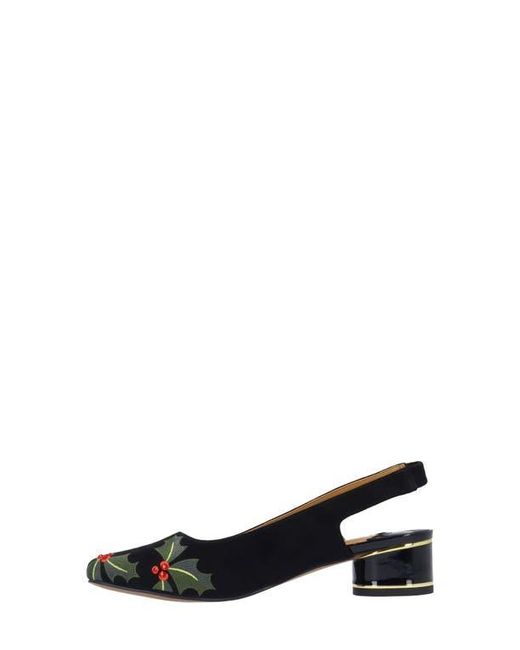 J. Reneé Black Hollee Slingback Pump