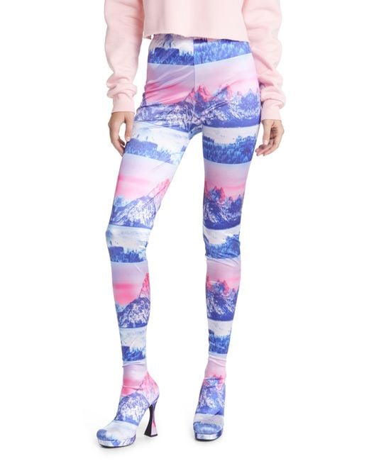 Jeffrey Campbell Pantalones Platform Boot in Blue Lyst