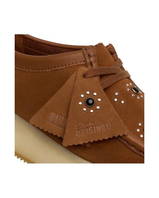 Clarks Brown Wallacraft Bee Platform Driving Shoe
