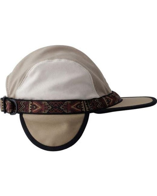 Kavu Gray Strapcap Trapper Cap