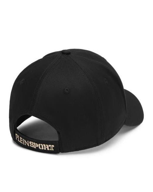 Philipp Plein Black Tiger Baseball Cap