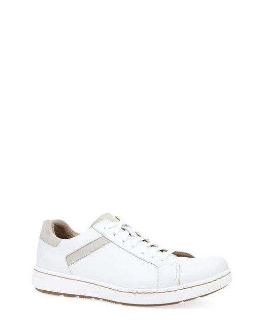 Dansko White Trevor Sneaker for men