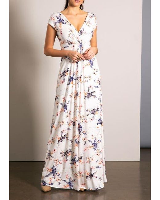 Alie Street London White Sophia Maxi Dress