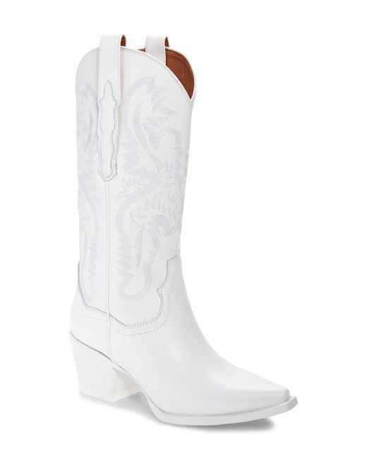 jeffrey campbell white cowboy boots