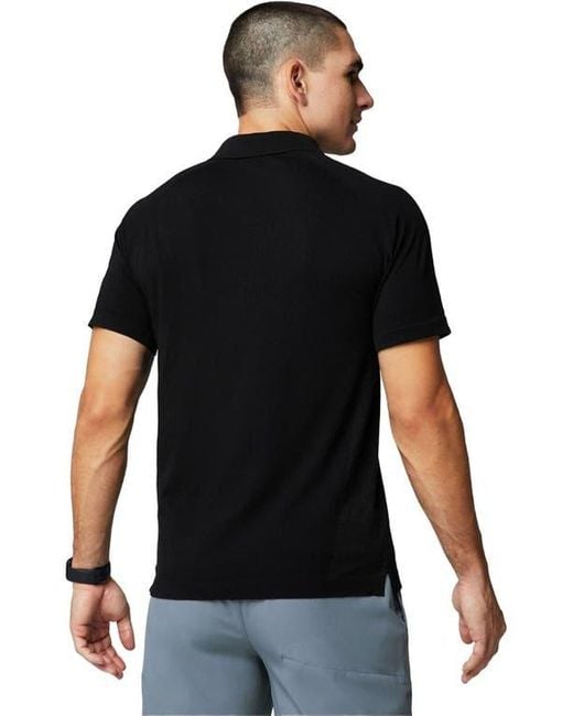 Fabletics Black The Training Day Polo for men