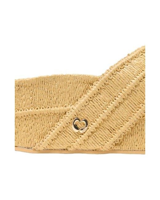 Maje Natural Platform Sandals