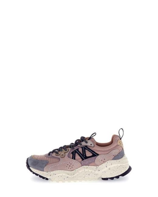 Flower Mountain White Solin Sneaker