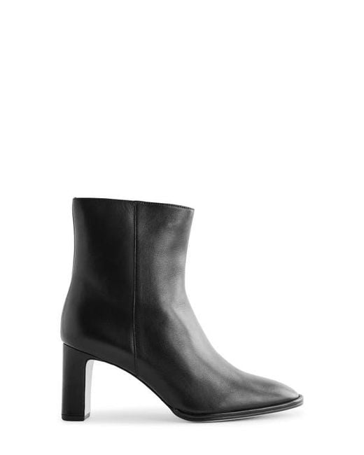 Reformation Black Gillian Bootie