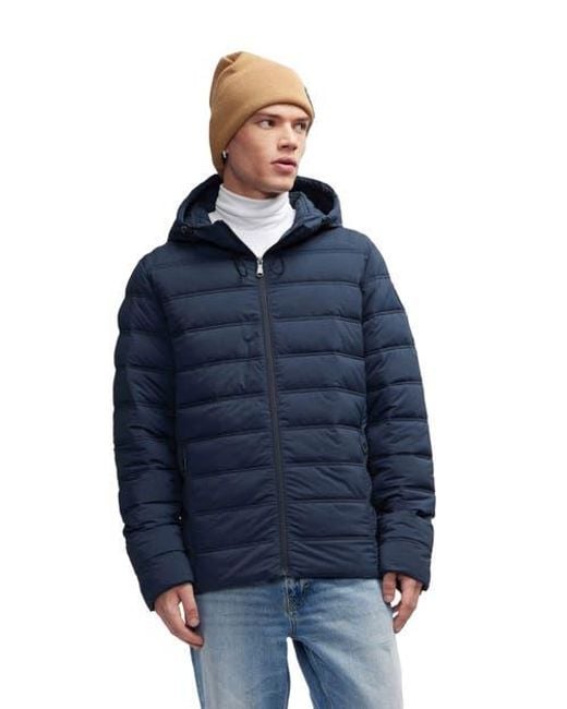 Pajar Blue Niran Square Quilt Lightweight Packable for men
