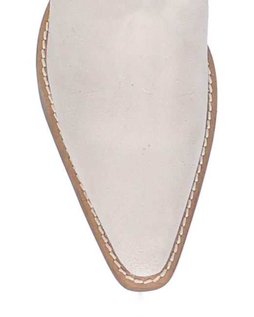 Dingo White Wild Child Fringe Knee High Western Boot