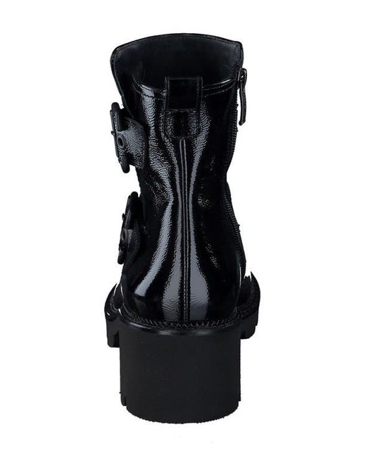 Paul Green Black Balboa Moto Boot