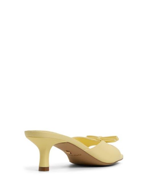 ALDO Yellow Belerose Slide Sandal
