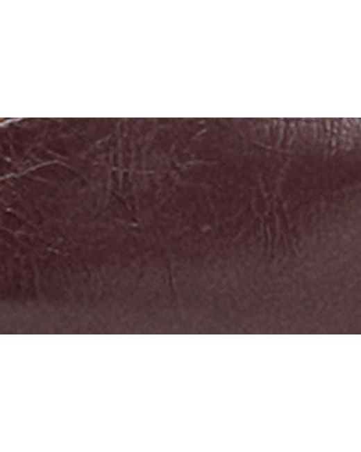 Mango Brown Mary Jane Ballet Flat
