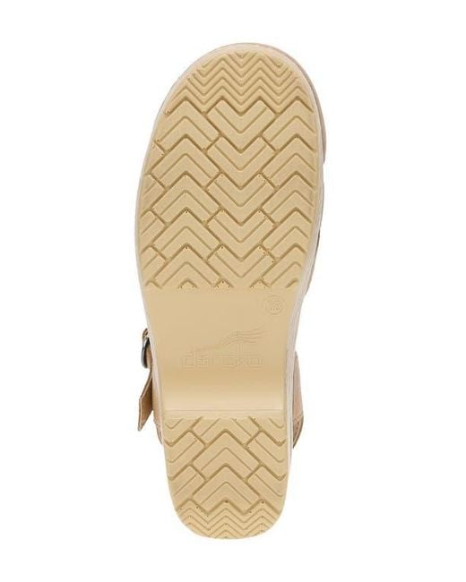 Dansko Natural Margreta Clog