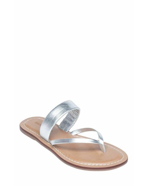 Bernardo White Leia Thong Sandal