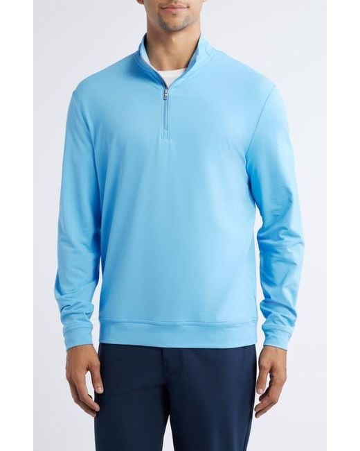 Johnnie-o Blue Motion Performance Quarter Zip Pullover for men