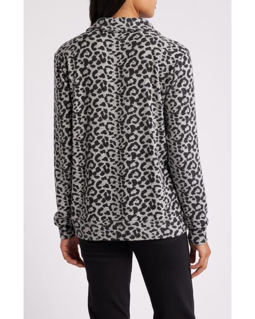 Loveappella Black Johnny Collar Pullover