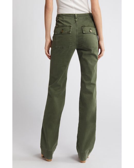 FRAME Green The Utility Stacked Slim Pants