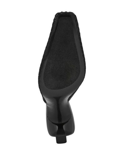 Steve Madden Black Alyse Mule