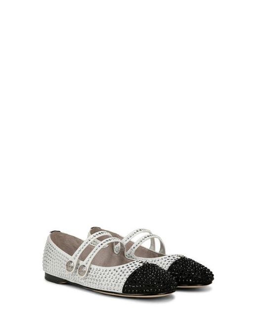 Circus by Sam Edelman White Zoey Cap Toe Mary Jane Flat