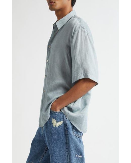 Our Legacy Blue Beyond Button-Up Shirt for men
