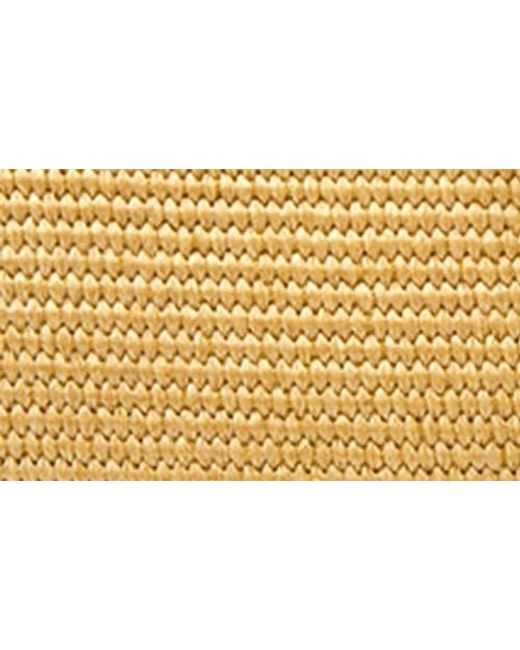 Think Royln Metallic Raffia Crossbody Bag