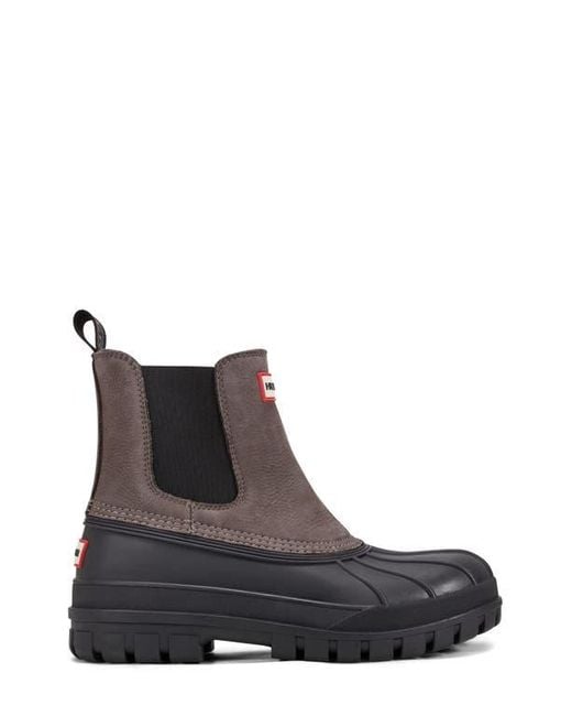 Hunter Brown Suffolk Waterproof Insulated Boot for men
