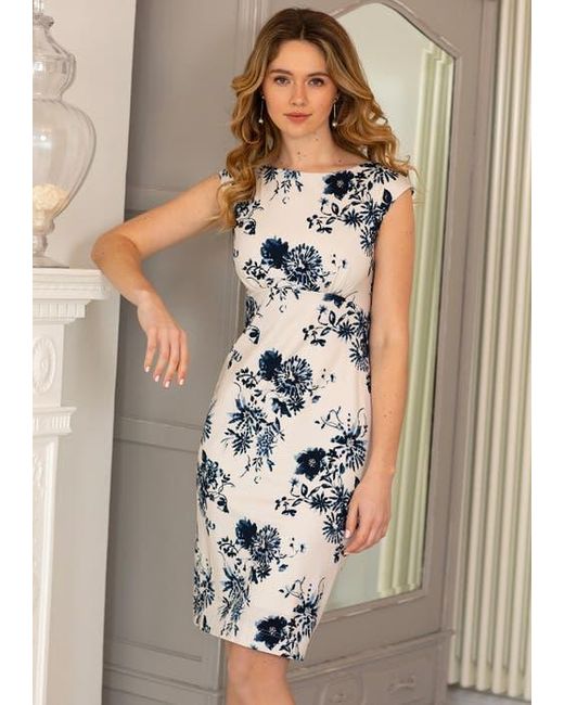 Alie Street London Blue Pippa Shift Dress