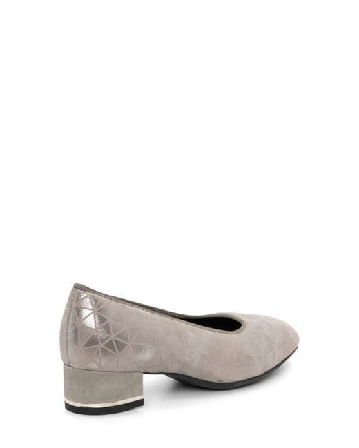 Ara White Gabrielle Pump