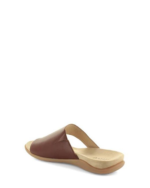 Strive Brown Capri Iii Toe Loop Sandal