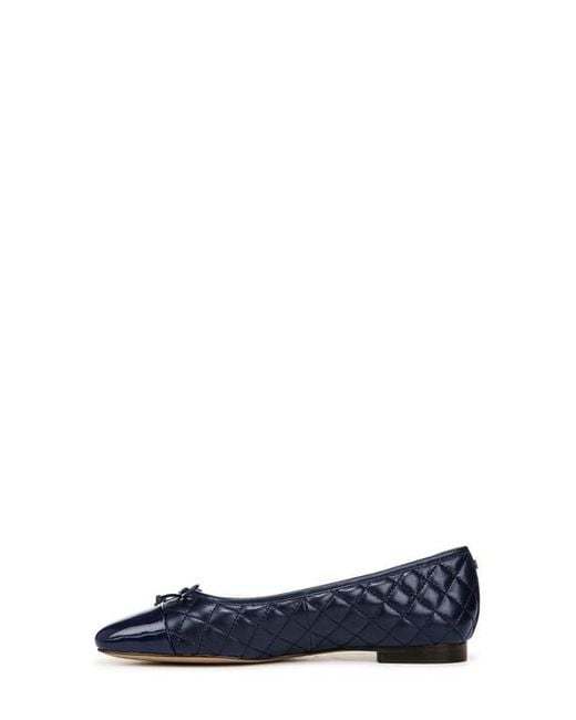 Sam Edelman Blue Marilyn Cap Toe Ballet Flat
