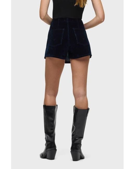 Hudson Blue Mini Wrap Skort