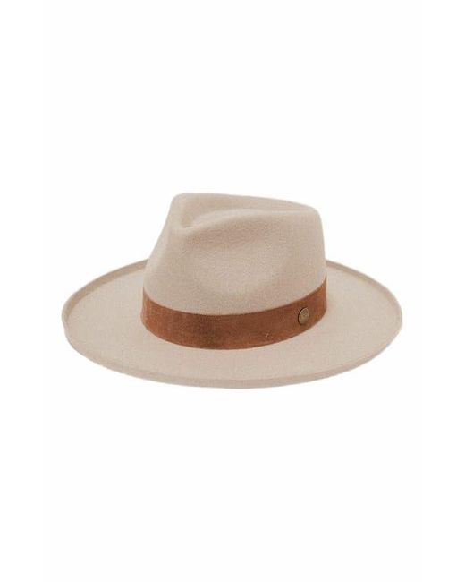 Two Roads Hat Co. Natural Echo Park Fedora Hat for men