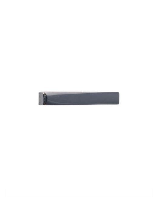 Brooklyn Brigade White Solid Tie Clip for men