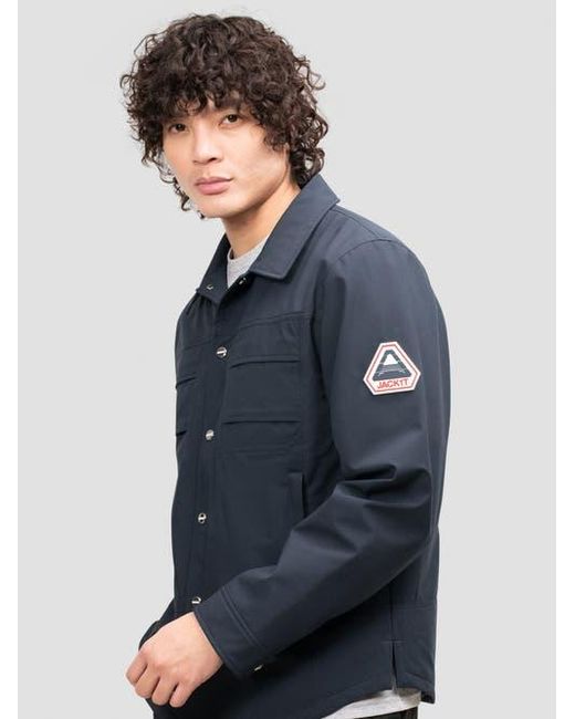 Jacket Blue Eden Shirt Jacket for men