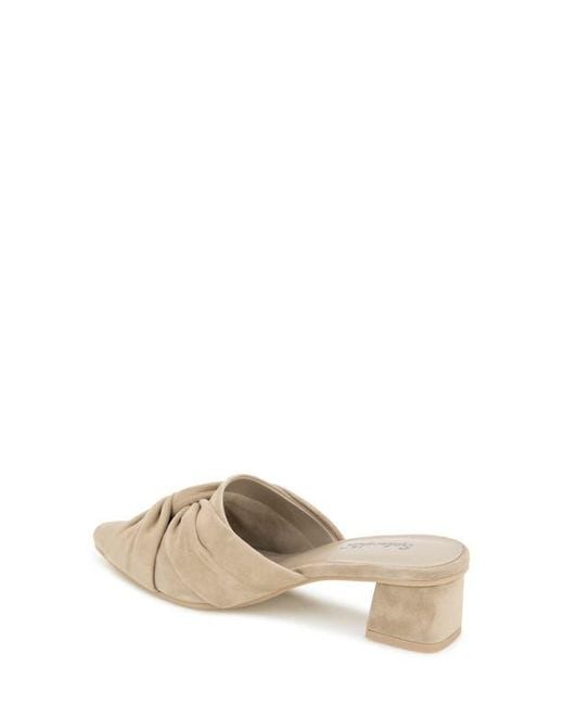 Splendid Natural Lanis Block Heel Mule