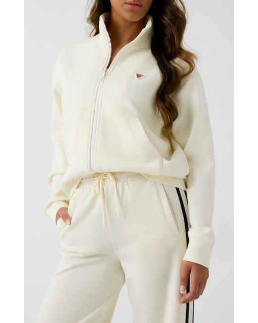 Guess Natural Olympe Front Zip Jacket