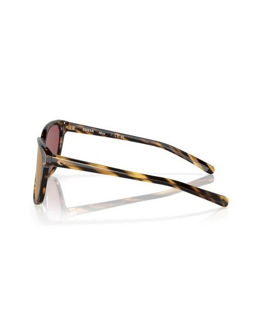 Costa Del Mar Brown Phantos 57Mm Polarized Sunglasses for men