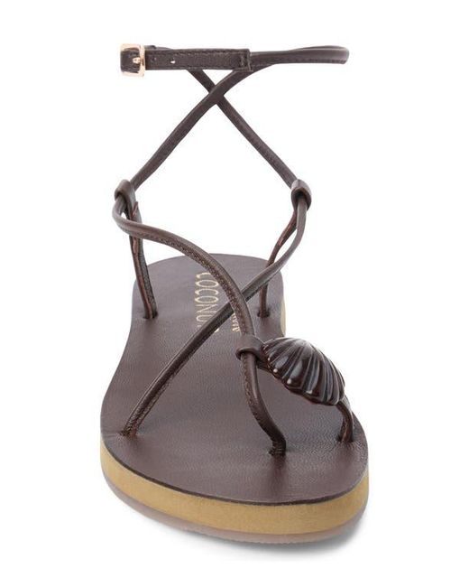 Matisse Brown Cassian Ankle Strap Strap