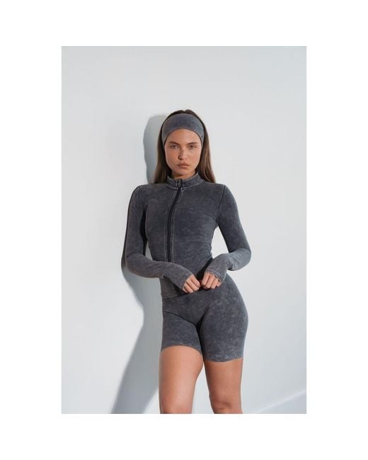 Vitaly Gray Cloud Ii Rib Basic Jacket