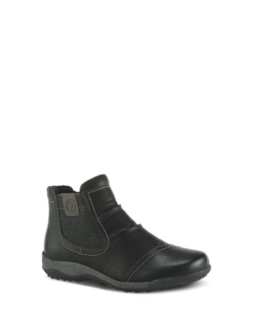 Spring Step Black Atella Water Resistant Bootie