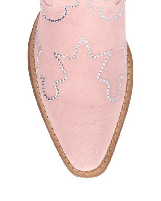 Dingo Pink Tiny Pony Rhinestone Western Boot