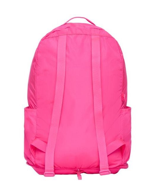 BABOON TO THE MOON Pink Packable Backpack