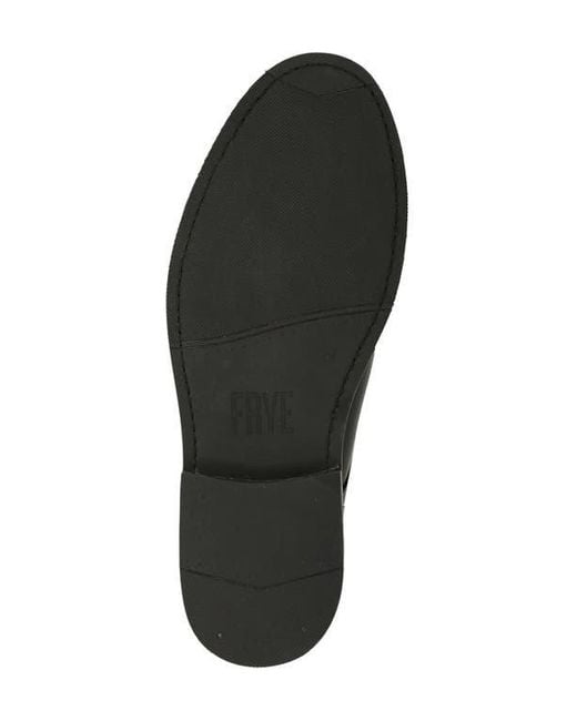 Frye Black Paul Leather Derby for men