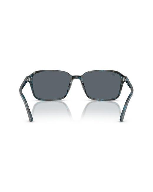 Ray-Ban Blue 58Mm Square Sunglasses for men