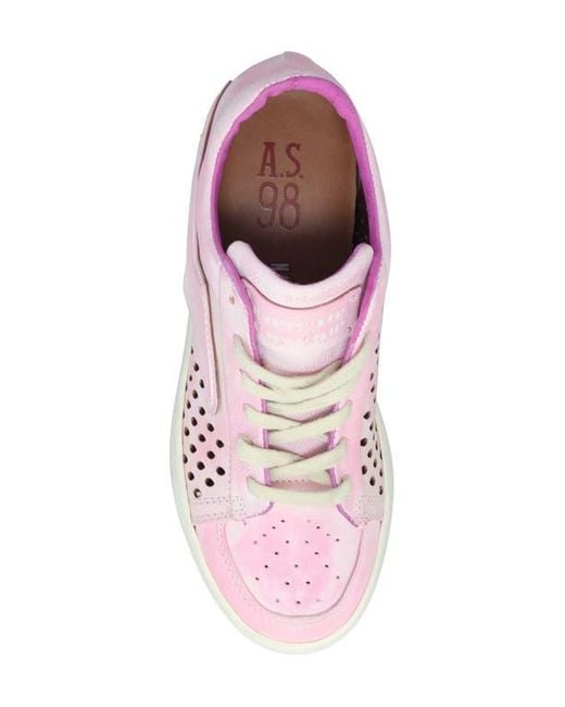 A.s.98 Pink Adrian Sneaker