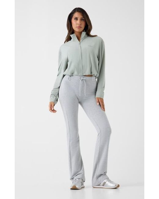 Guess Gray Selene Zip Front Jacket
