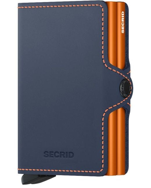 Secrid Blue Twinwallet Matte for men