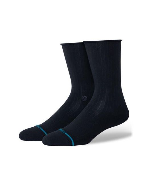 Stance Blue Rolled Crew Socks